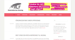 Desktop Screenshot of historielararna.se